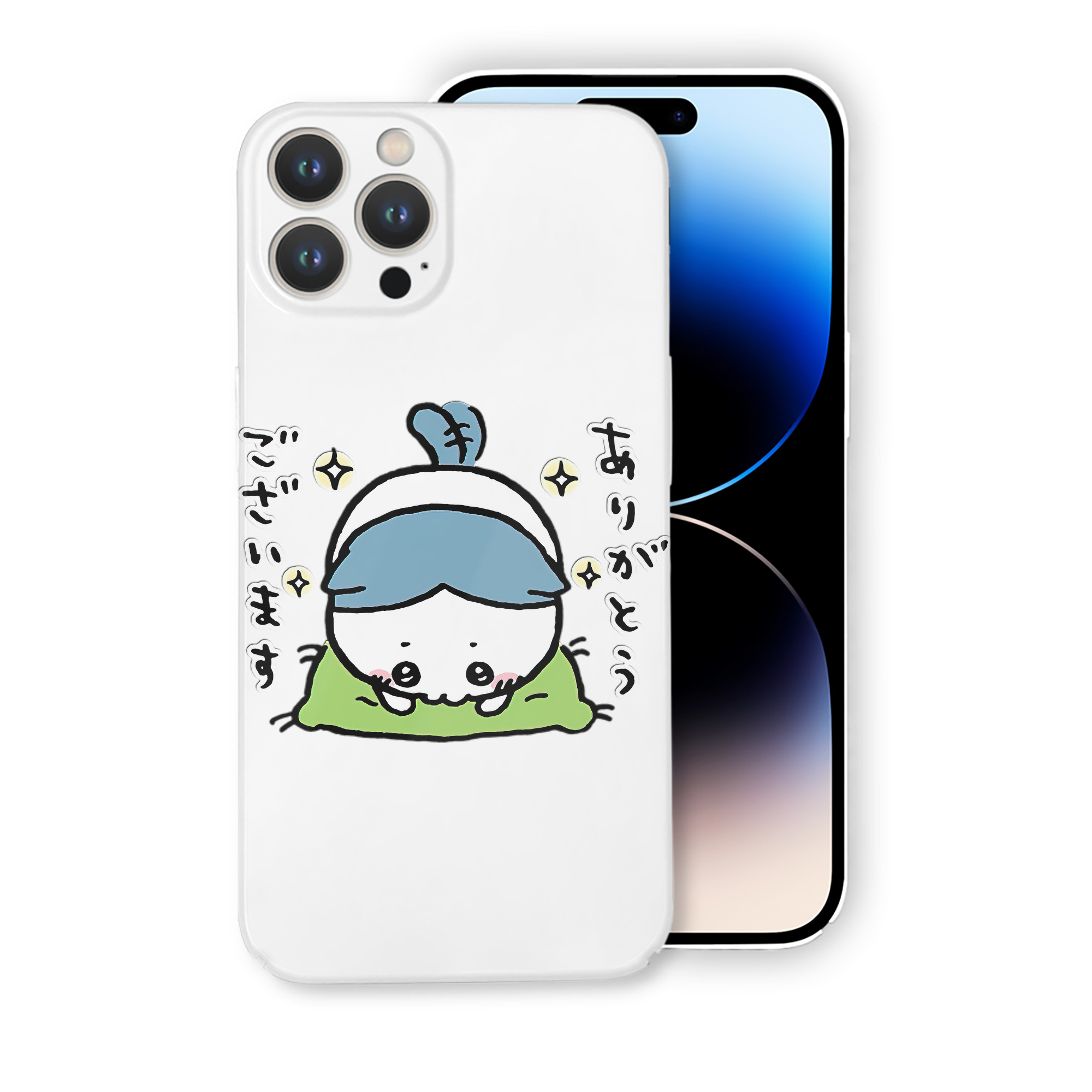 （画像用） ちいかわ ハチワレ Chii-kawa hachiware 【iPhone 14シリーズ対応】ハードケース